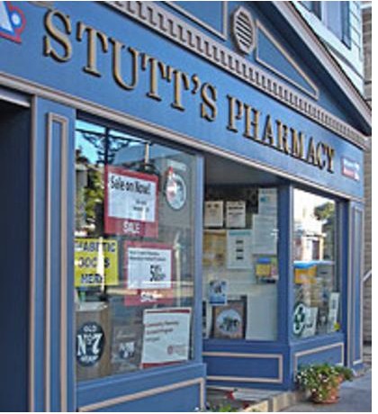 Stutt's Pharmacy storefront